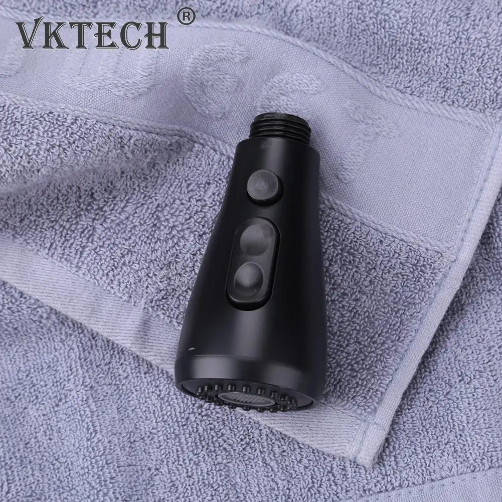Stainless Steel 360 Degree Rotating Kitchen Bathroom Faucet Head 2Modes Adjustable Sink Basin Filter Tap Pull-Out Nozzle Sprayer