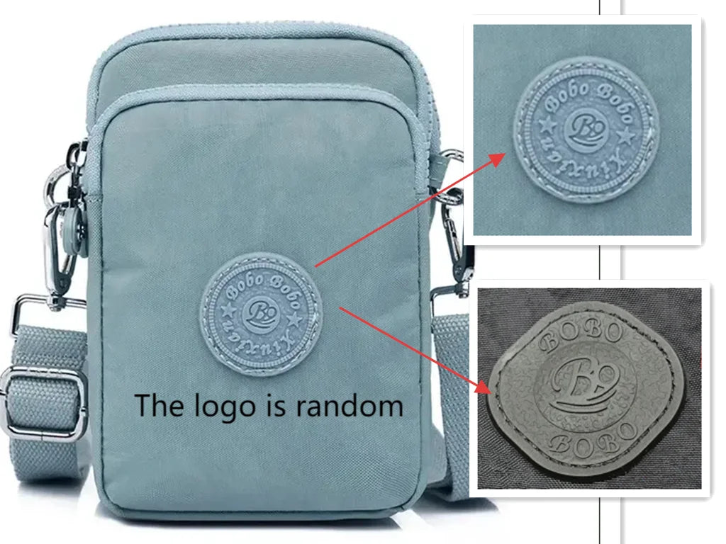 Rilibegan Nylon Cloth Bag 2024 New Women's Shoulder Bag Casual Diagonal Straddle Bag Lightweight Phone Bag