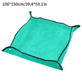 Gardening Mat PE Square Plant Pad Waterproof for Transplanting Flower Pots Potting Mat Foldable Garden Repotting Anti-dirty Tarp