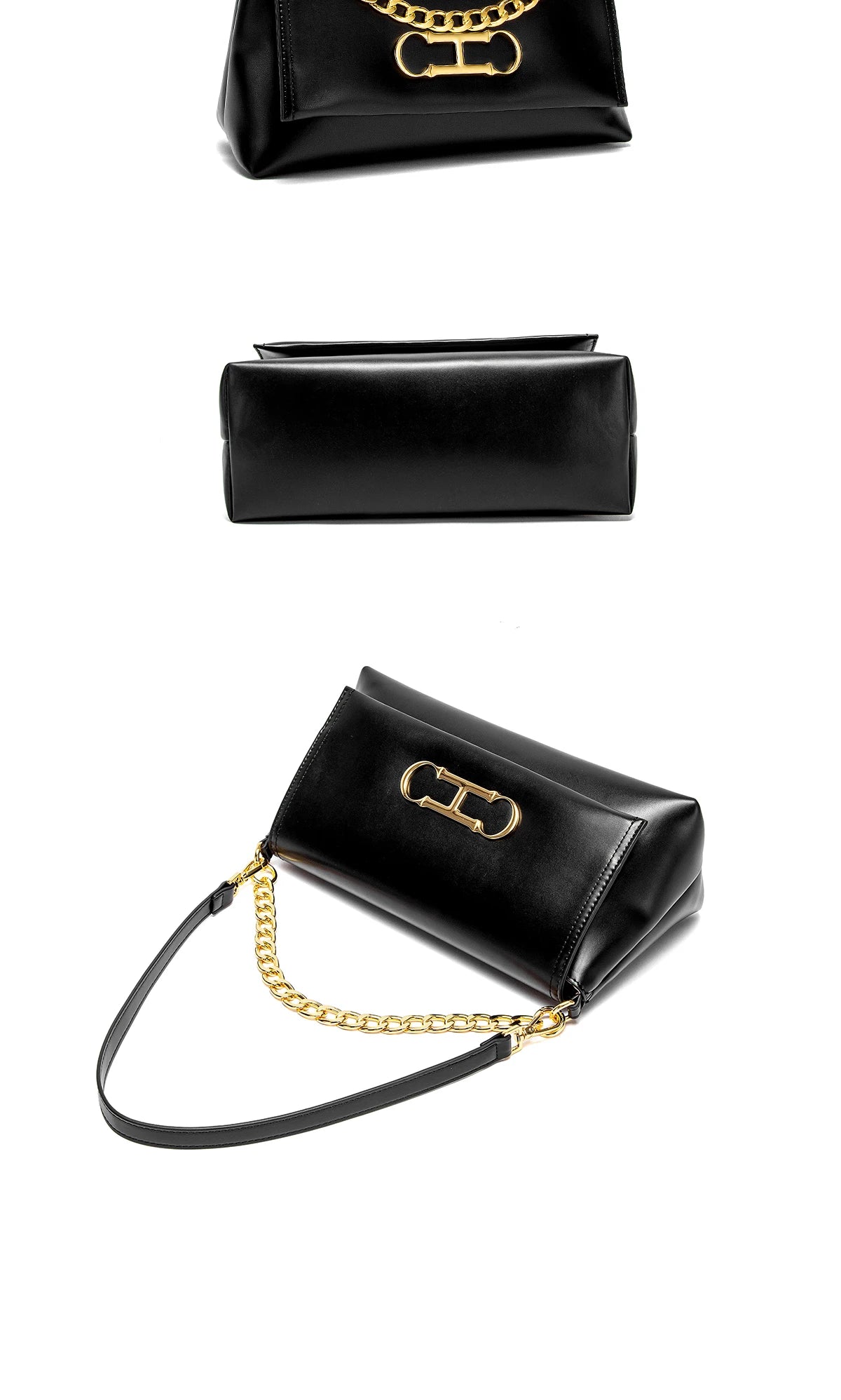 Fashion Classic Retro New Solid Color Square Women's Shoulder Bag Fashion Party Multi functional Occasion Crossbody Bag
