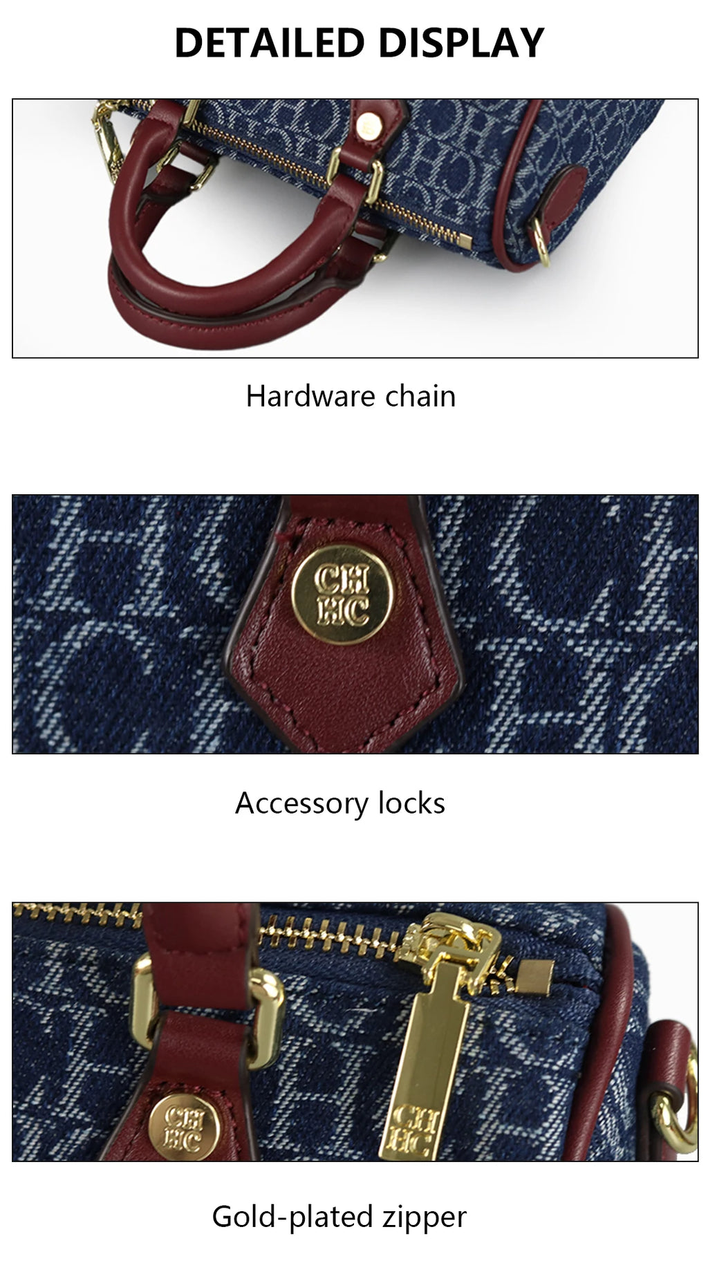 CH Brand High Quality Fashion Pillow Bag Vintage Texture Commuter Versatile Handbag  Shoulder Bag 2026 New Model