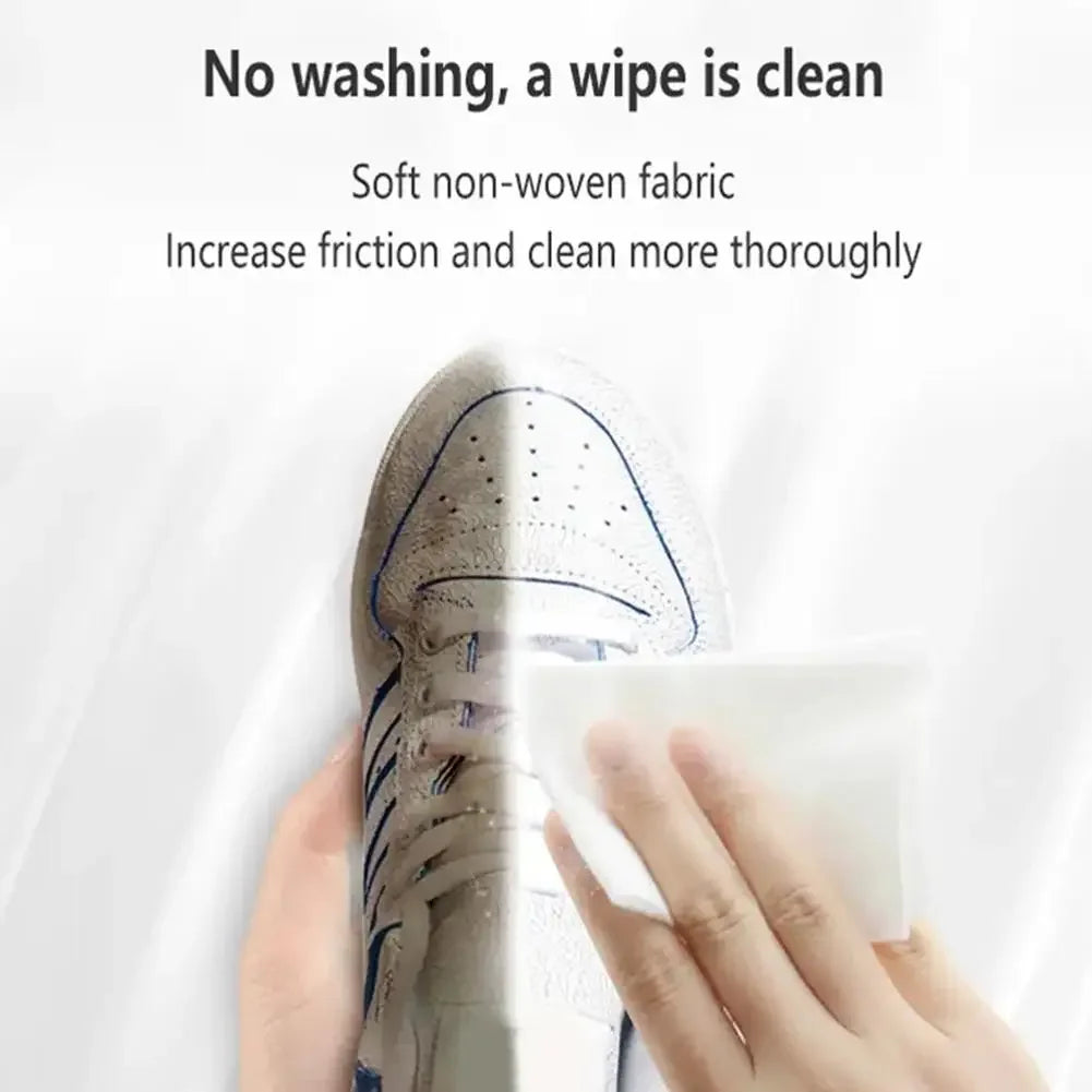 Disposable Wipes Shoe Cleaning Products Clean Slippers Cotton Wipes for Wiping Screens Cleaner Shoes Sneakers Household Home