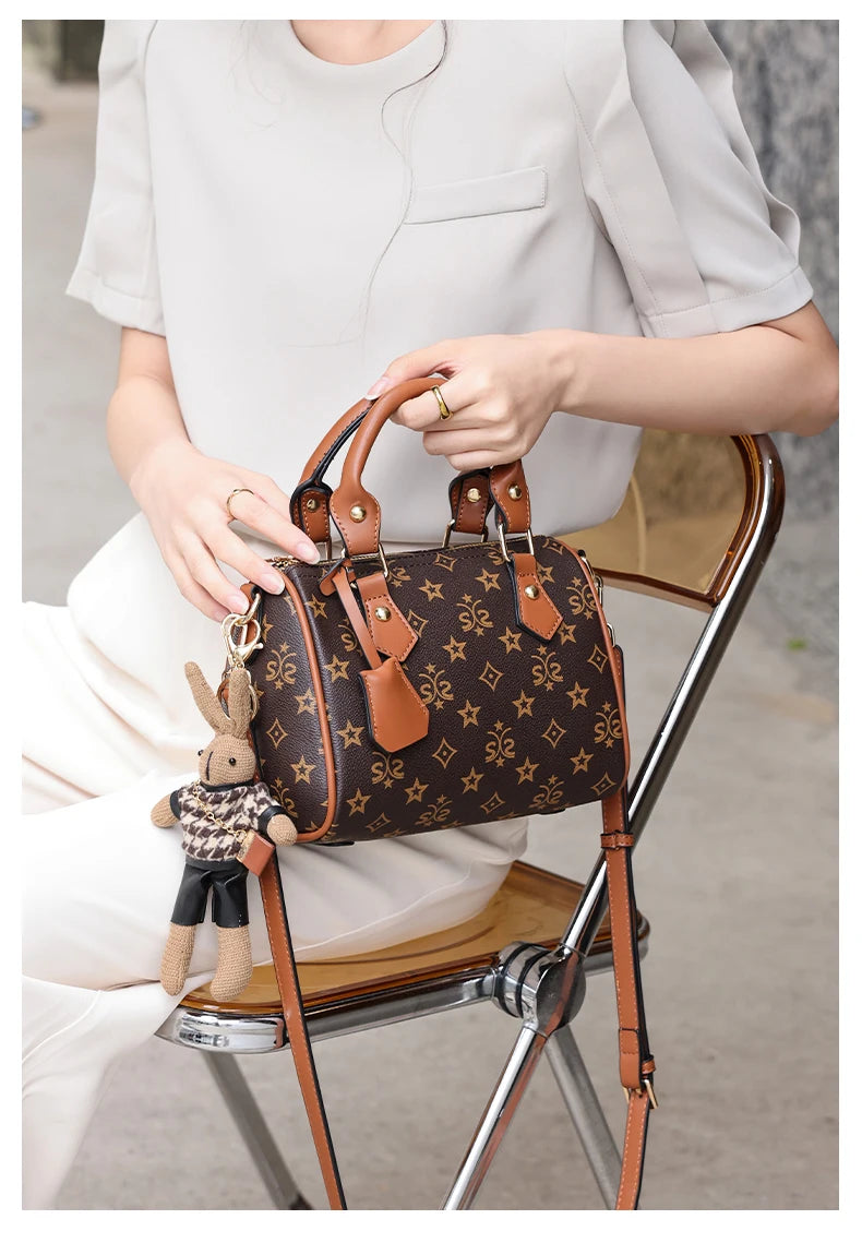 FOXER Vintage 2026 Women's Shoulder Handbag Fashion Large Pillow Bag Female Crossbody Bag for Daily & Commute Use