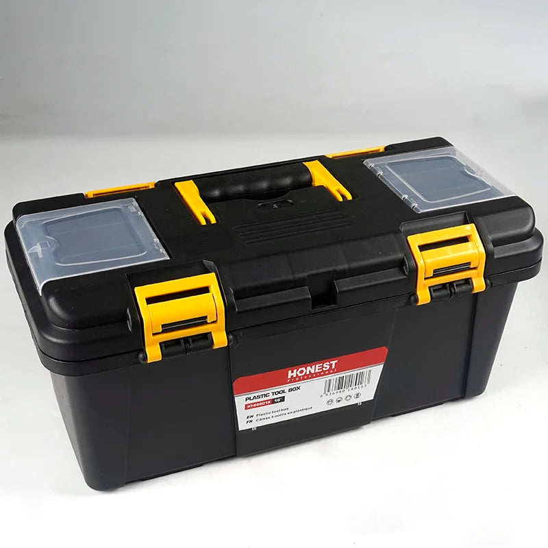 Plastic Tool Box Large-capacity Portable Tool Organizer Hardware tools thickened storage box multi-function maintenance toolbox
