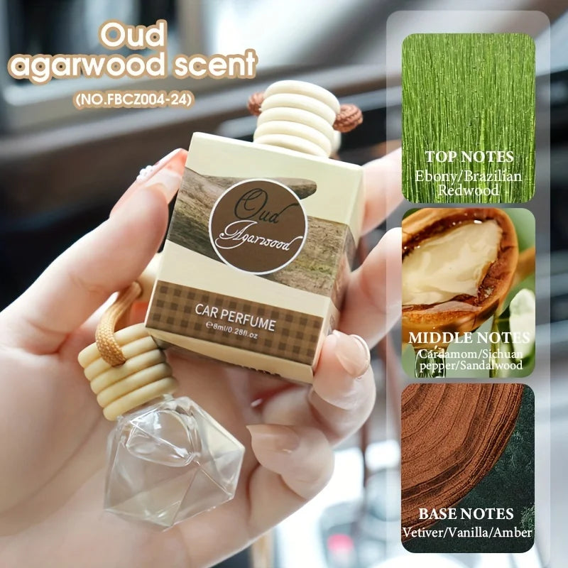 Car Air Freshener Odor Eliminator with Aromatherapy Oil Essential Oils for Car Home Office Bedroom Auto Interior
