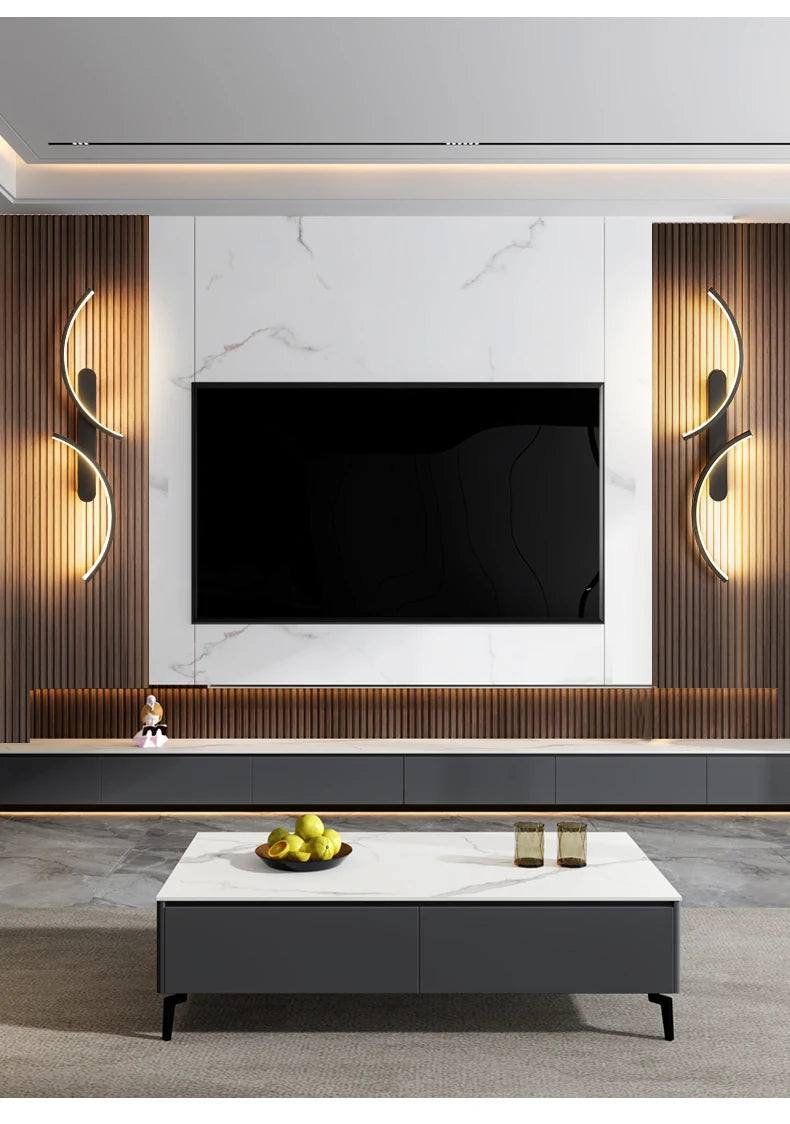 Minimalist Wall Lamp LED C Shape Wall Sconce Modern Simple for Home Decor Perfect Lighting Living Room Bedroom Hallway Office