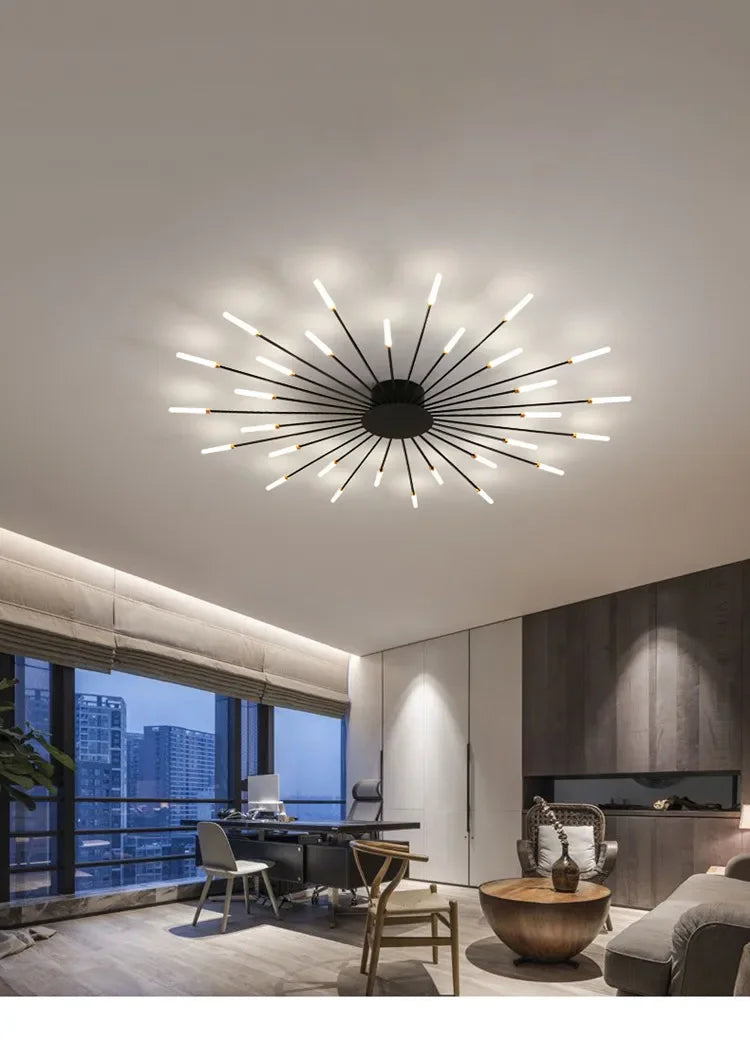 Modern LED Ceiling Lamp Luxury Household Living Dining Room Chandelier Home Decor Bedroom Pendant Light Kitchen Lustres Fixtures