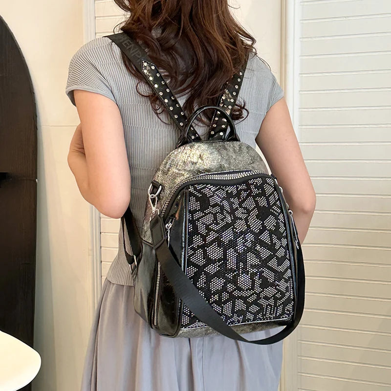 Fashion Backpack Women Waterproof Large Capacity Travel Backpack Anti-theft School Bag High Quality Shoulder Bag Knapsack sac