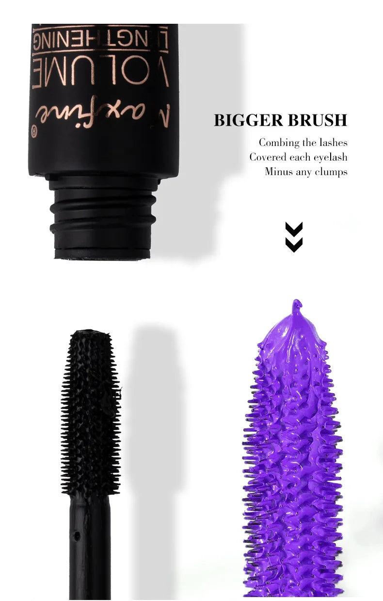 5D Mascara Makeup Waterproof Sweatproof Non-smudgy Non-smudge Natural Lengthening Lasting Cosmetics Makeup Cosmetic