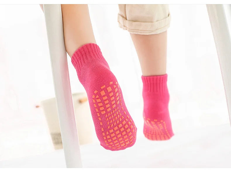1 Pair Cartoon Children Teenagers Short Socks Boys Kids Men Sock Non-slip Sports Football Socks 1 To 10 Year