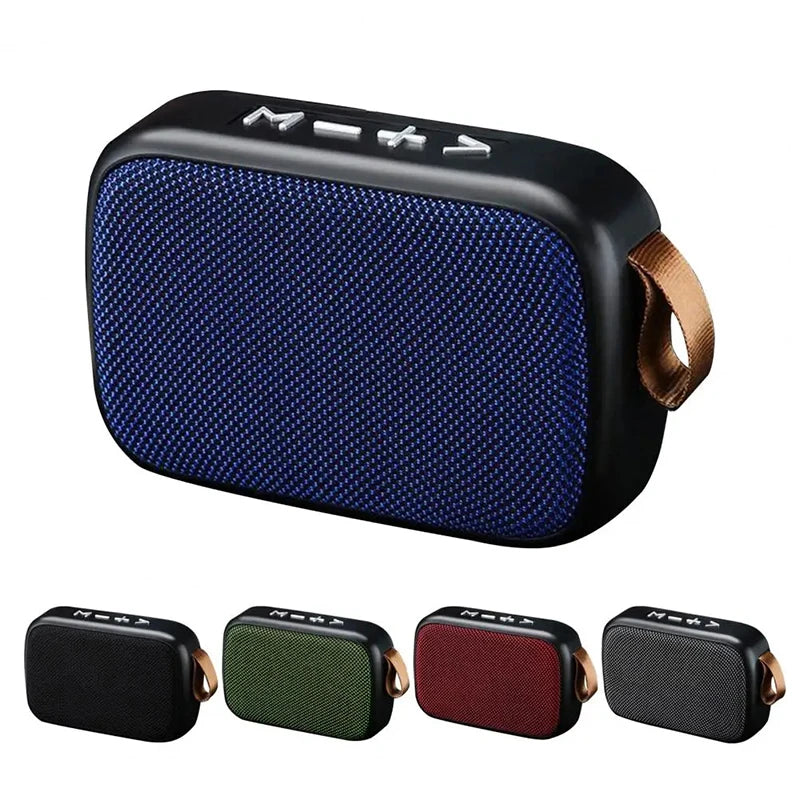 Portable Mini Fabric Strip Bluetooth Speaker Sound 3D Stereo Music Surround Bass Outdoor Speakers Support FM-TF Cards For Phone