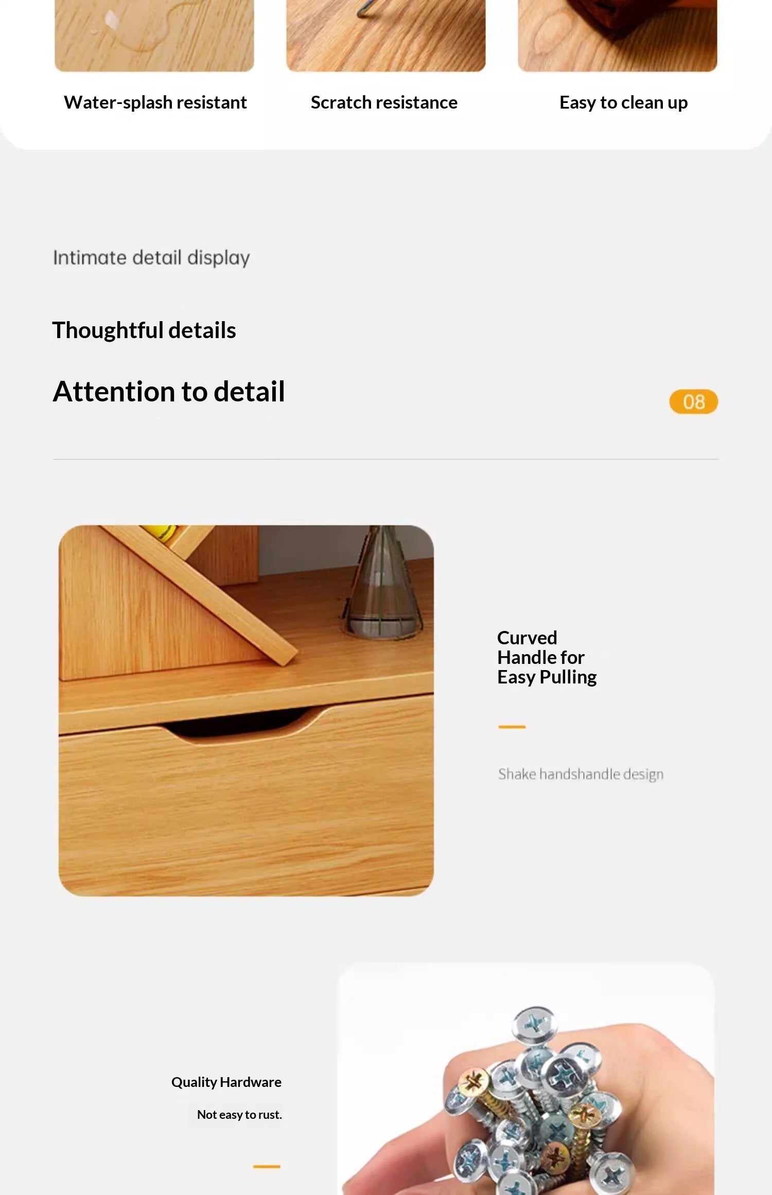 Modern Multipurpose Living Room Cabinet Sideboard Storage Locker Drawers Tv Stand Display Cabinet Organizer Furniture Home