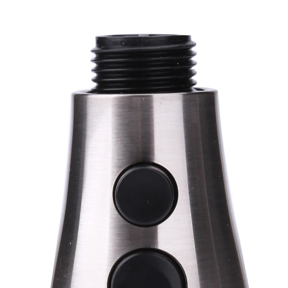 Stainless Steel 360 Degree Rotating Kitchen Bathroom Faucet Head 2Modes Adjustable Sink Basin Filter Tap Pull-Out Nozzle Sprayer