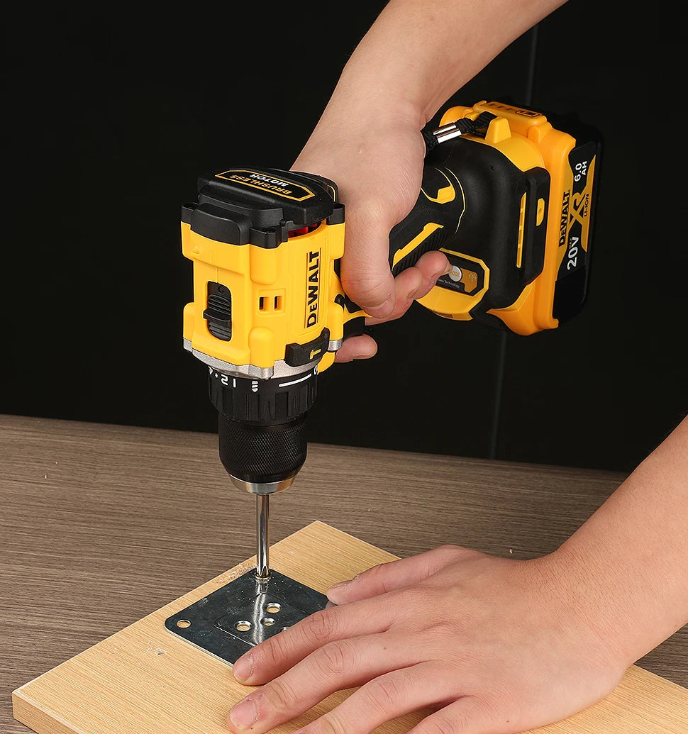 Dewalt 20V DCD805 Cordless Impact Drill Brushless Impact Drill/driver Kit Tool, Car Repair Tool