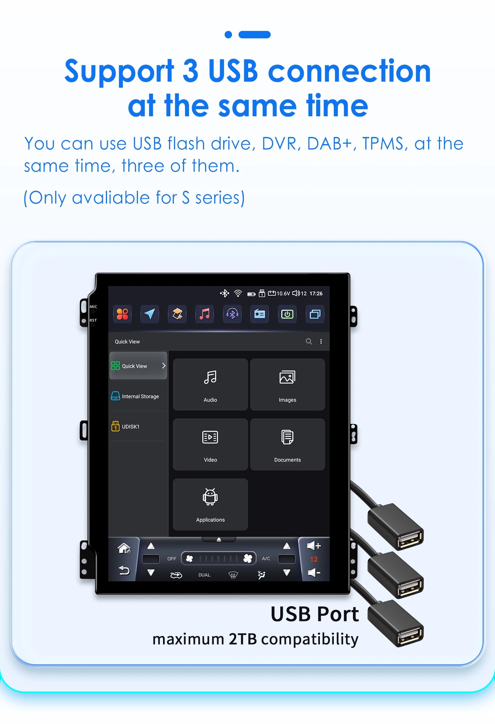 9.7"Carplay Android Auto Car radio for Ford Fusion Mondeo mk5 2013-2019 multimedia car intelligent systems GPS navi Screen Audio
