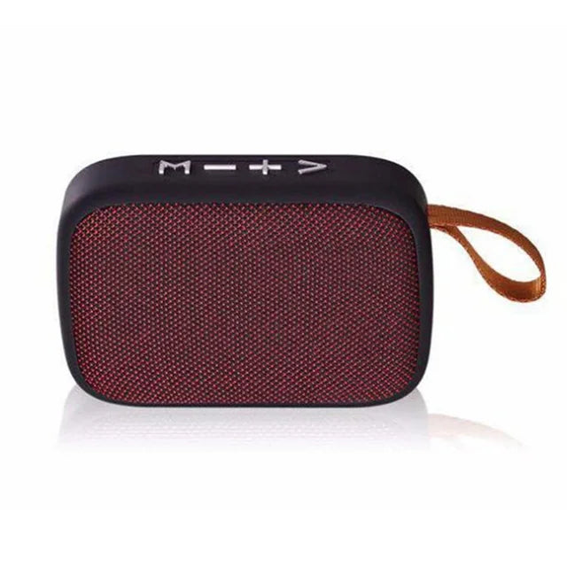 Portable Mini Fabric Strip Bluetooth Speaker Sound 3D Stereo Music Surround Bass Outdoor Speakers Support FM-TF Cards For Phone
