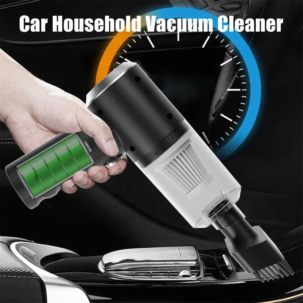 Car Vacuum Cleaner Portable Small Vacuum Cleaner For Multi Purpose Vehicles Small Household Pump Handheld Car Vacuum Cleaner