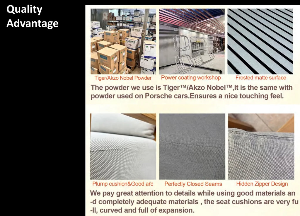 Metal Furniture Villa Leisure Sofas Patio Outdoor Furniture Wholesale High End Patio Outdoor Garden Sofa Sets