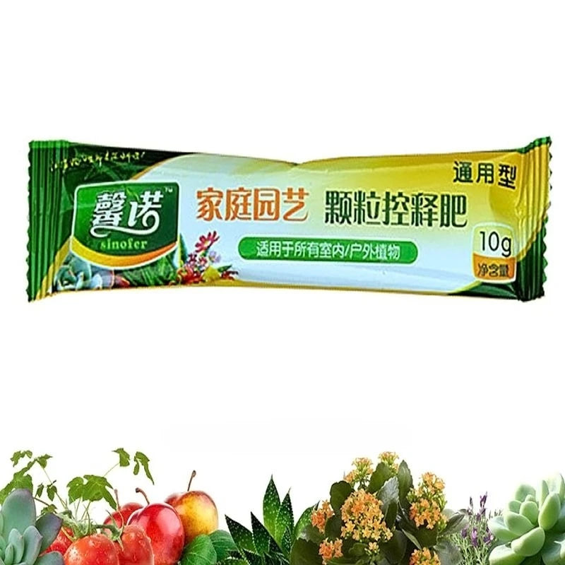10g Gardening Granular Controlled-release Fertilizer All-purpose Slow-release Plant Food For Potted Plants & Horticultural Use