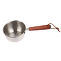 300ML Small Milk Pots Stainless Steel Hot Oil Skillet Household Oil Heater Sauce Pans Kitchen Spice Tool