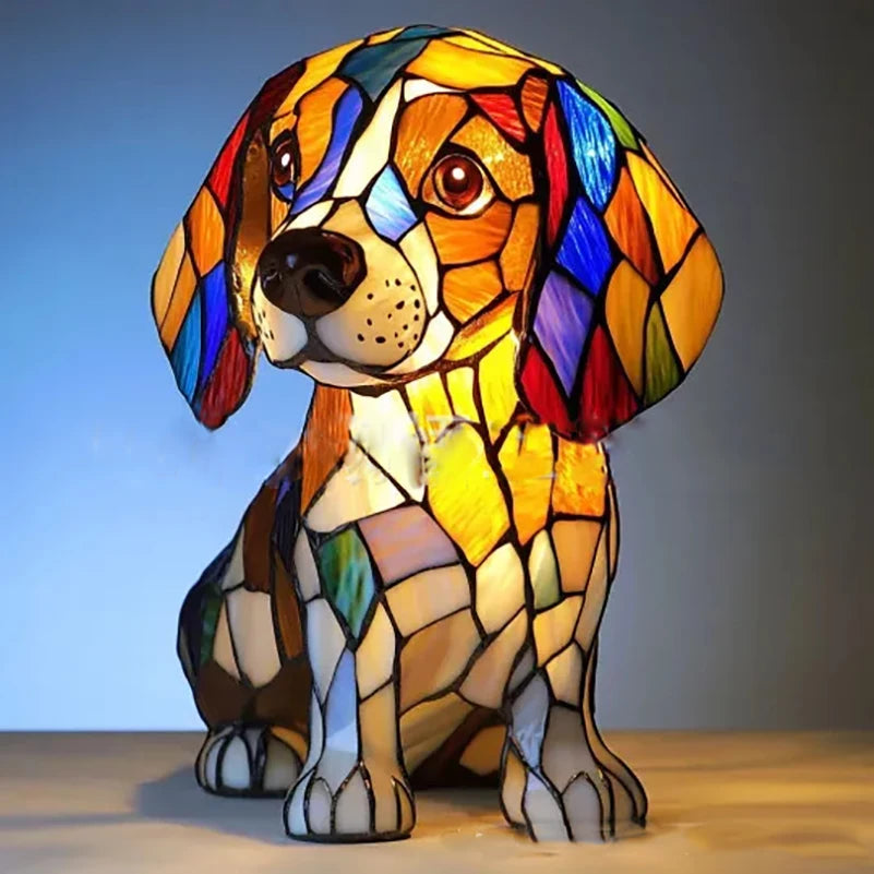 Cat Lamp-Dachshund Lamp-Bigfoot Lamp 3d Animal Led Night Stand Light Ornament Desk Lamp Decorative Night Stand Lamp Home Decor