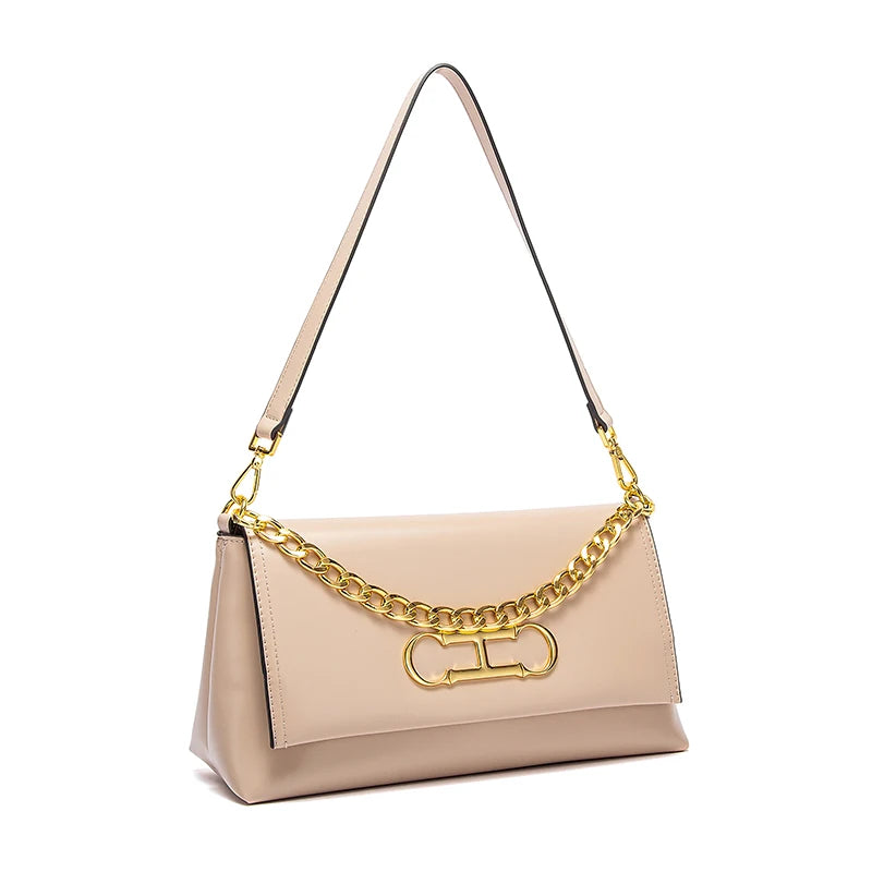 Fashion Classic Retro New Solid Color Square Women's Shoulder Bag Fashion Party Multi functional Occasion Crossbody Bag