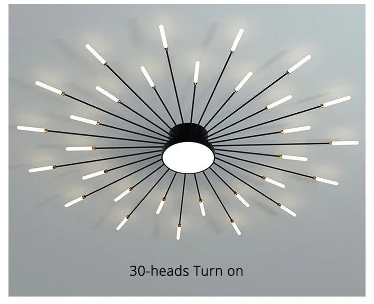 Modern LED Ceiling Lamp Luxury Household Living Dining Room Chandelier Home Decor Bedroom Pendant Light Kitchen Lustres Fixtures