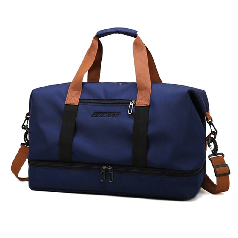 Luggage Bags Leisure Travel One Shoulder Crossbody Bag Large Capacity Breathable Waterproof Wear-resistant Men Women