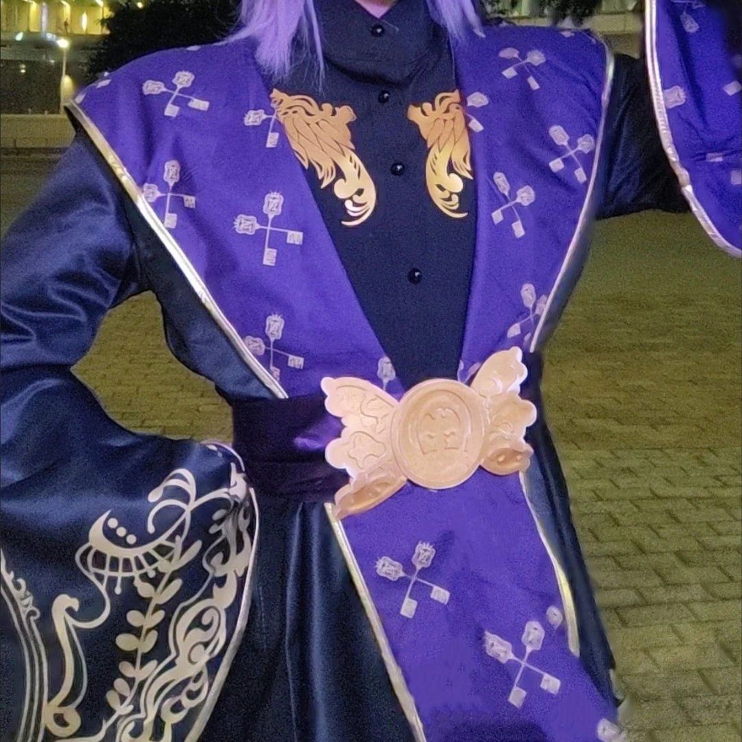 Riddle Cosplay Costume Black Fancy Cloak Carnival Party Costume Halloween Uniform