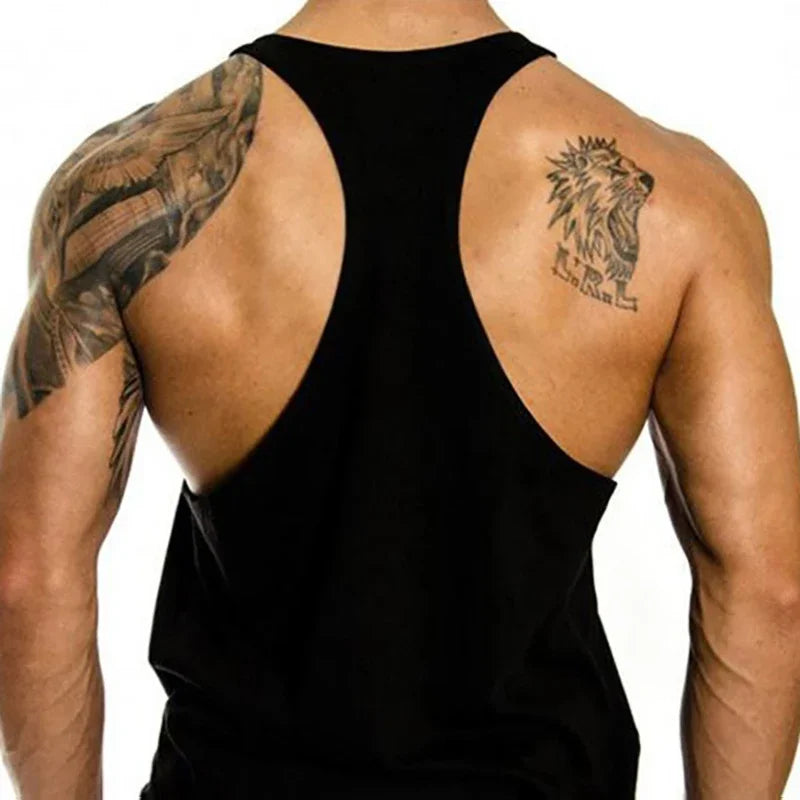 Mens Basketball Training Clothing Bodybuilding Workout Tank Tops Cotton Breathable Sport T-shirt Gym Fitness Running Singlets