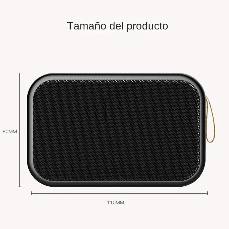 Portable Mini Fabric Strip Bluetooth Speaker Sound 3D Stereo Music Surround Bass Outdoor Speakers Support FM-TF Cards For Phone